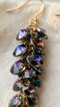 CASSANDRA - BO cascade cristaux iridescents (macro)