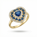 ROYAL HEART fond blanc